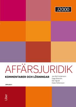 J2000 Affärsjuridik, Kommentarer och lösningar | 5:e upplagan