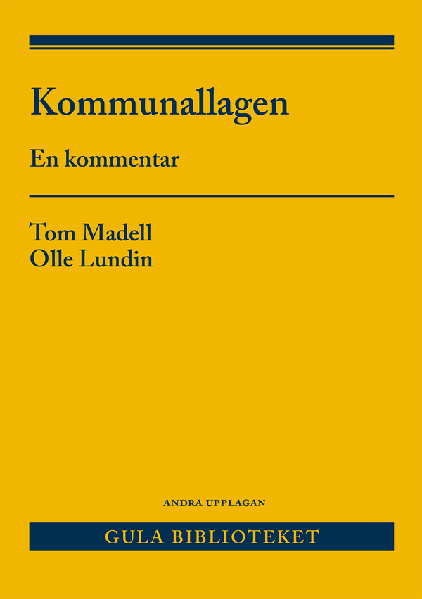 Kommunallagen : En kommentar | 2:a upplagan