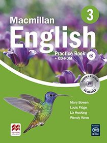 Macmillan english 3 practice book with cd-rom