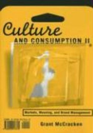 Culture and Consumption