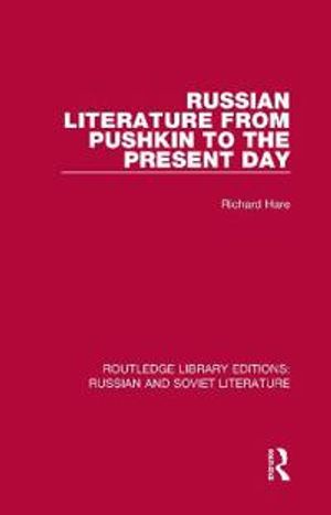 Russian Literature from Pushkin to the Present Day | 1:a upplagan