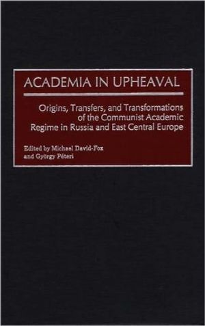 Academia in Upheaval