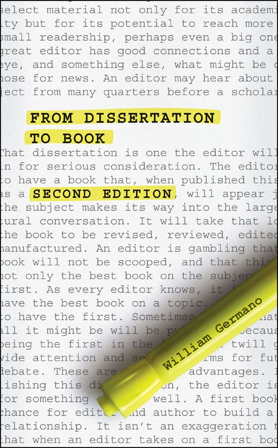 From Dissertation to Book, Second Edition | 2:a upplagan