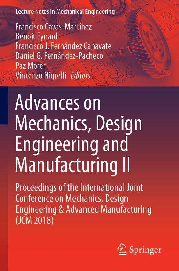Advances on Mechanics, Design Engineering and Manufacturing II | 1:a upplagan