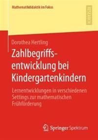 Zahlbegriffsentwicklung bei Kindergartenkindern | 1:a upplagan