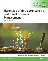 Essentials of Entrepreneurship and Small Business Management, Global Edition | 8:e upplagan