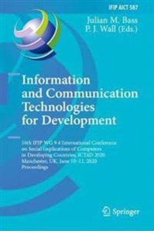 Information and Communication Technologies for Development | 1:a upplagan