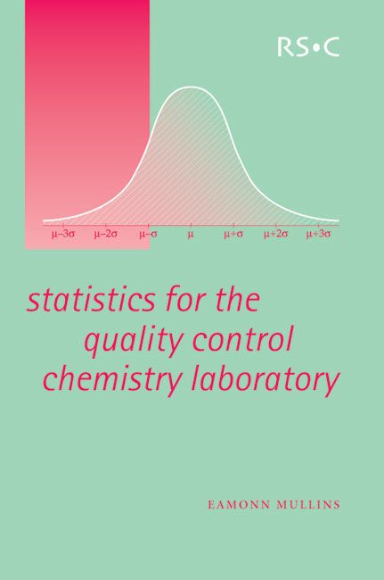 Statistics for the quality control chemistry laboratory