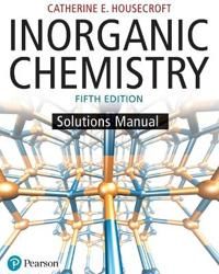 Inorganic Chemistry Solutions Manual | 5:e upplagan