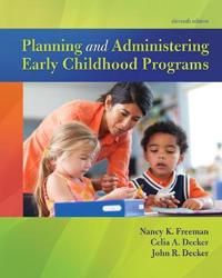 Planning and Administering Early Childhood Programs | 11:e upplagan