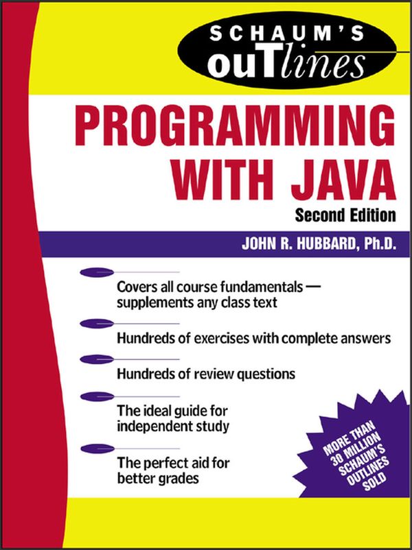 Schaum's Outline of Programming with Java | 0:e upplagan