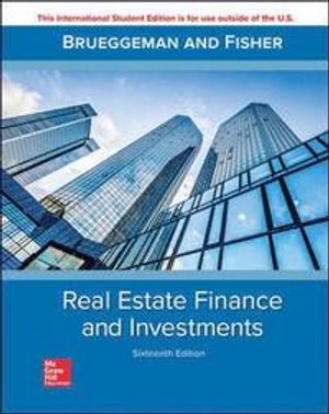 Real Estate Finance & Investments | 16:e upplagan