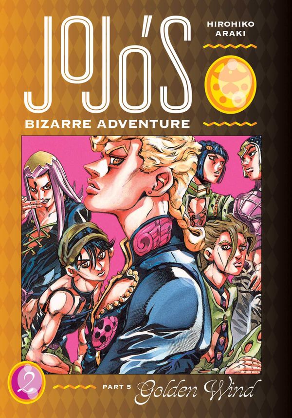 JoJo's Bizarre Adventure: Part 5--Golden Wind, Vol. 2 | 0:e upplagan