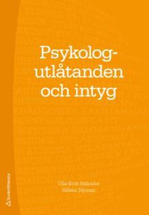 Psykologutlåtanden och intyg | 3:e upplagan