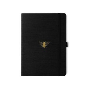 Dingbats* Pro B5 Black Bee Notebook - Dotted