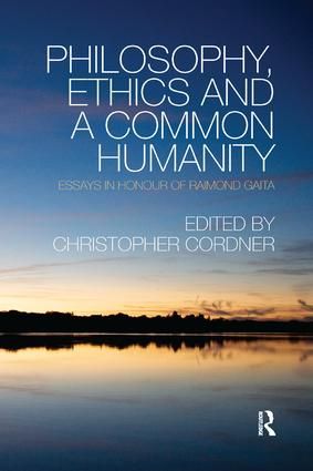 Philosophy, Ethics and a Common Humanity | 1:a upplagan