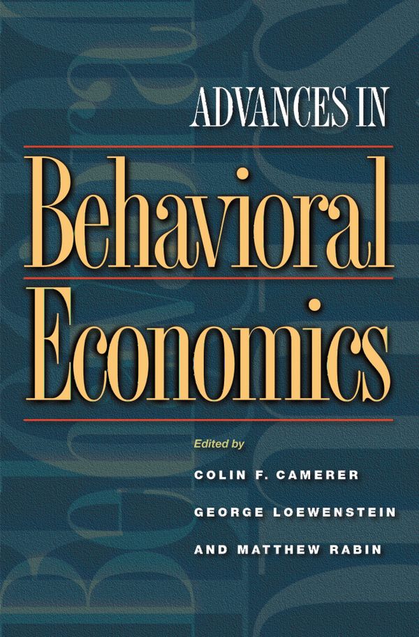 Advances in Behavioral Economics | 0:e upplagan