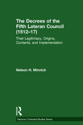 The Decrees of the Fifth Lateran Council (1512–17) | 1:a upplagan