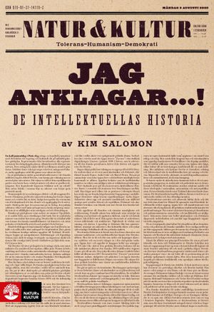 Jag anklagar : de intellektuellas historia | 1:a upplagan