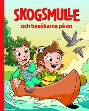 Skogsmulle och besökarna på ön