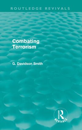 Combating Terrorism (Routledge Revivals) | 1:a upplagan