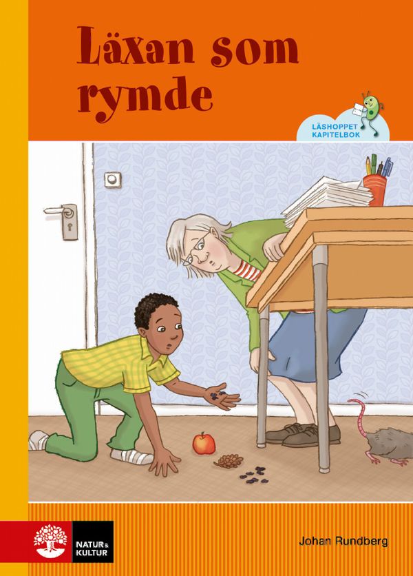 Läshoppet, Kapitelbok Läxan som rymde | 1:a upplagan