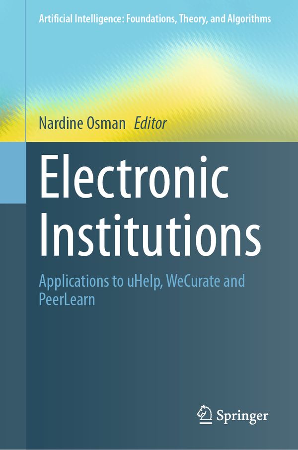 Electronic Institutions | 1:a upplagan