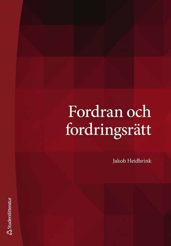 Fordran och fordringsrätt | 1:a upplagan