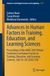 Advances in Human Factors in Training, Education, and Learning Sciences