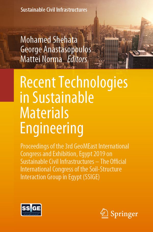 Recent Technologies in Sustainable Materials Engineering | 1:a upplagan