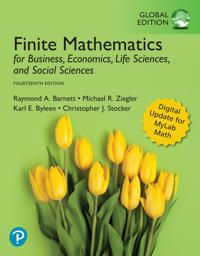 Finite Mathematics for Business, Economics, Life Sciences, and Social Sciences plus Pearson MyLab Mathematics with Pearson eText | 14:e upplagan