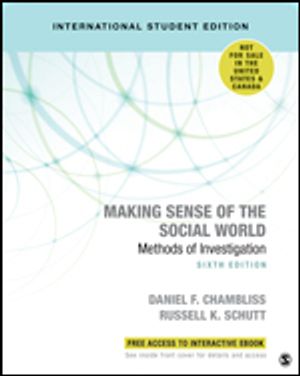 Making Sense of the Social World | 6:e upplagan