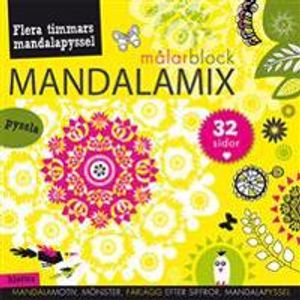 Mandalamix : målarblock (gul) | 1:a upplagan