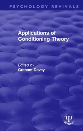 Applications of Conditioning Theory | 1:a upplagan