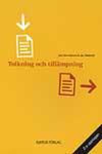 Tolkning och tillämpning | 2:a upplagan
