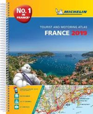 France 2019 -a4 tourist & motoring atlas - tourist & motoring atlas a4 spir