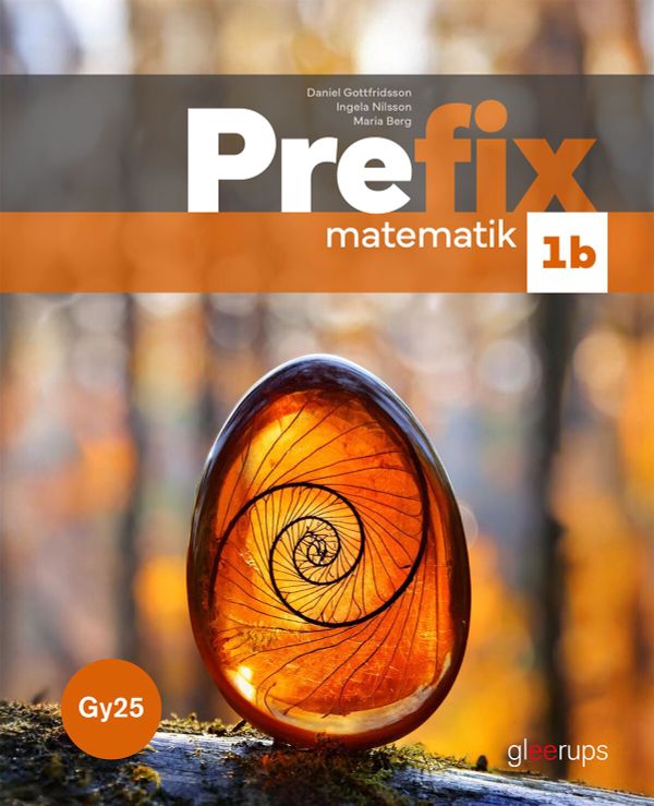 Prefix matematik 1b, bok, Gy25 | 1:a upplagan