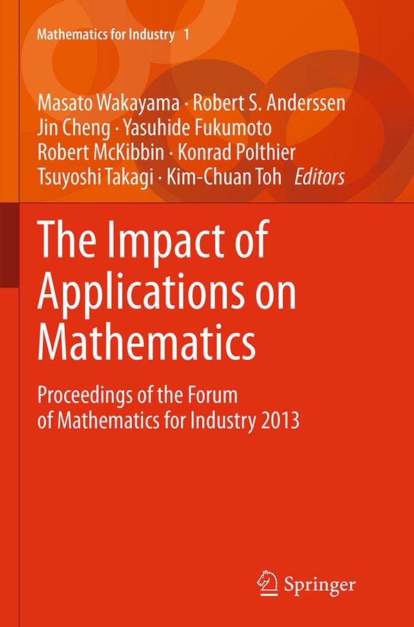 The Impact of Applications on Mathematics | 1:a upplagan