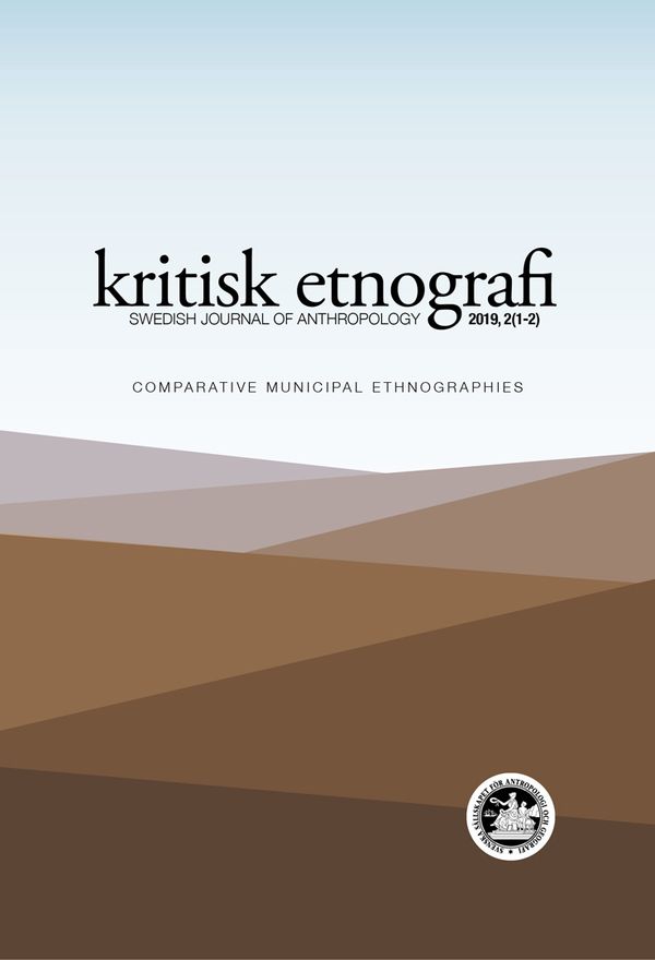kritisk etnografi – Swedish Journal of Anthropology, 2019, Vol 2 | 0:e upplagan