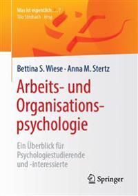 Arbeits- und Organisationspsychologie | 1:a upplagan