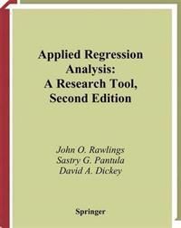 Applied Regression Analysis | 2:a upplagan