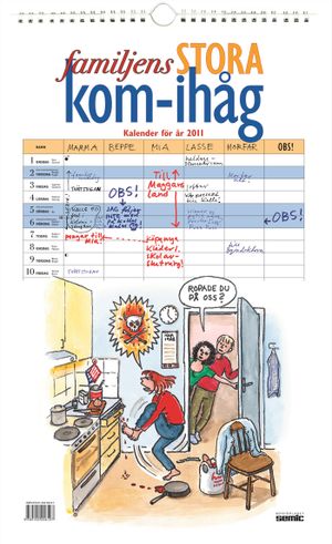 Familjens stora kom-ihåg kalender 2011