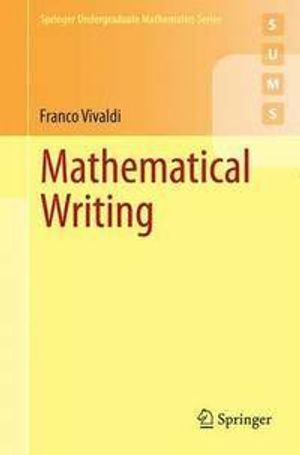 Mathematical Writing | 1:a upplagan