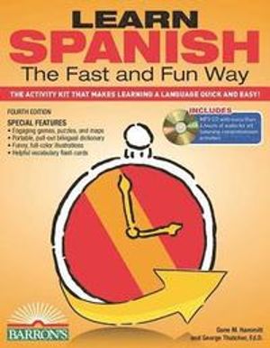 Learn spanish the fast and fun way with mp3 cd