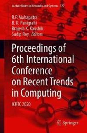 Proceedings of 6th International Conference on Recent Trends in Computing | 1:a upplagan