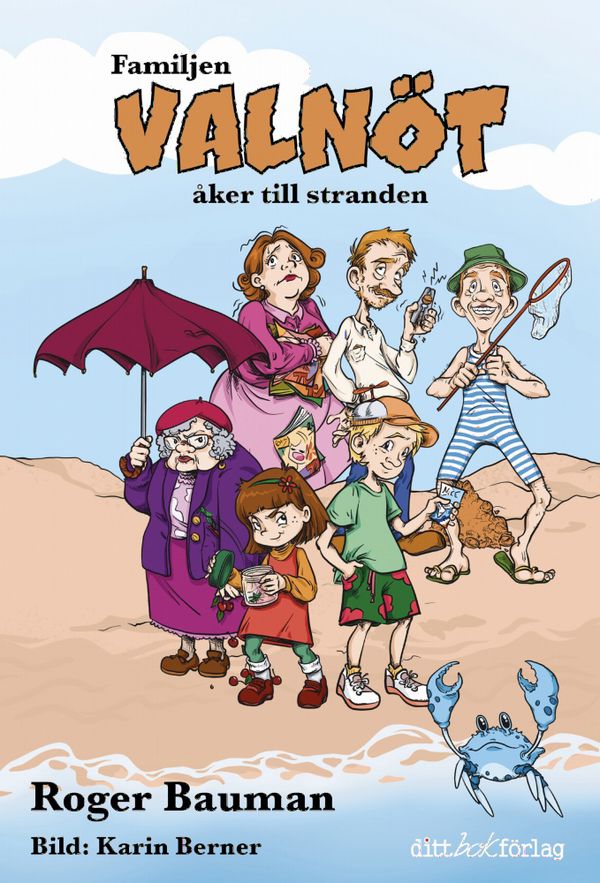 Familjen Valnöt åker till stranden | 1:a upplagan