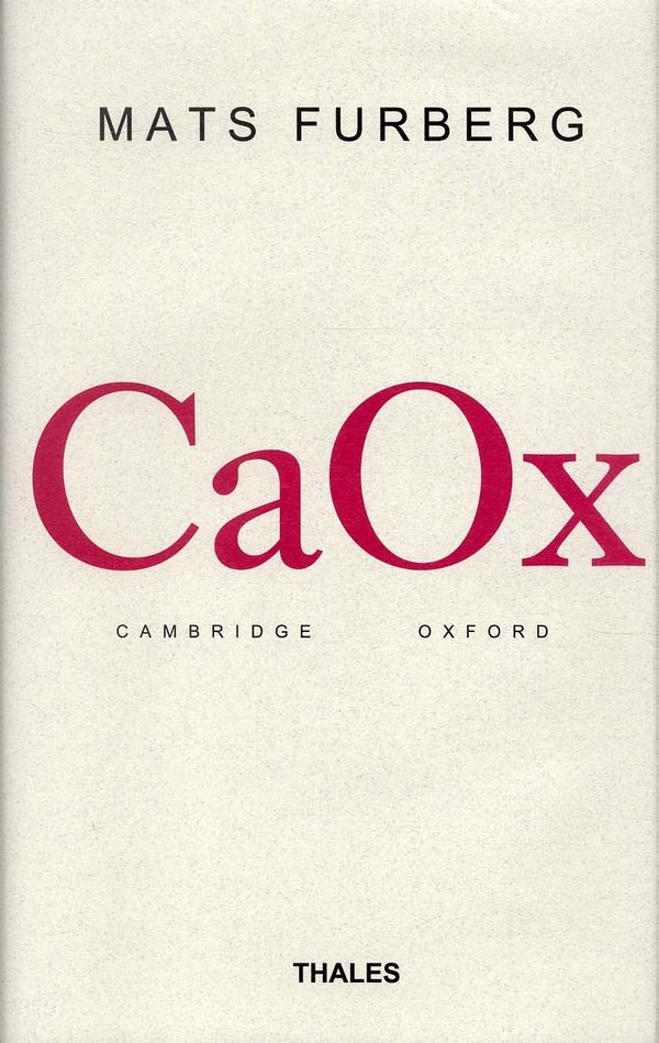 Caox - Språkanalytisk filosofi i Cambridge och Oxford till 1970 | 1:a upplagan