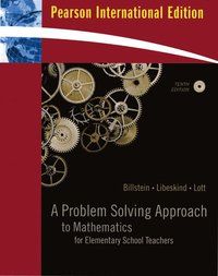 A Problem Solving Approach To Mathematics For Elementary School