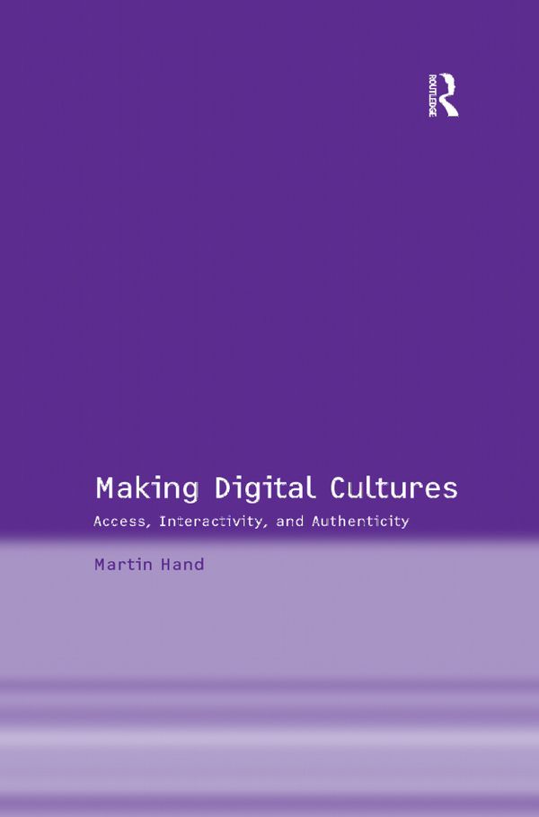 Making Digital Cultures | 1:a upplagan