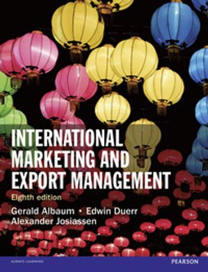 International Marketing and Export Management | 8:e upplagan